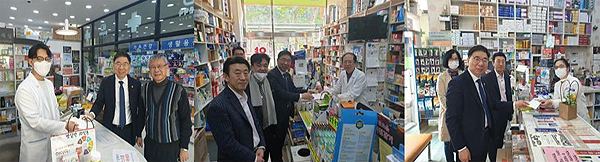 경기도약, 코로나에 장기 폐문한 약국 6곳 방문