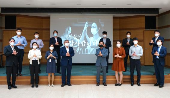 신풍제약, 코로나19 극복응원 ‘덕분에 챌린지’ 동참