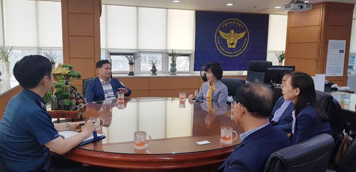 서울 중구약-남대문경찰서, 건강한 사회 만들기 동참