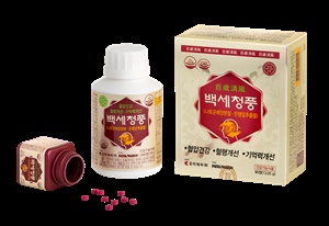 메디팜, '백세청풍' 혈행개선 기능성 추가 인증