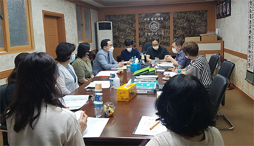 중랑구약, 상반기 회무-회계 자체 감사 받아