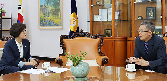 치협, 김상희 부의장에 '국립치의학연구원' 필요성 설명