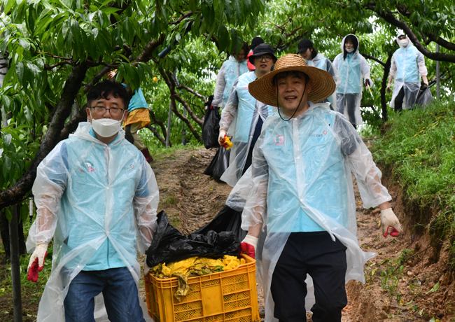 건보공단, 철원군 일대 침수피해지역 긴급지원