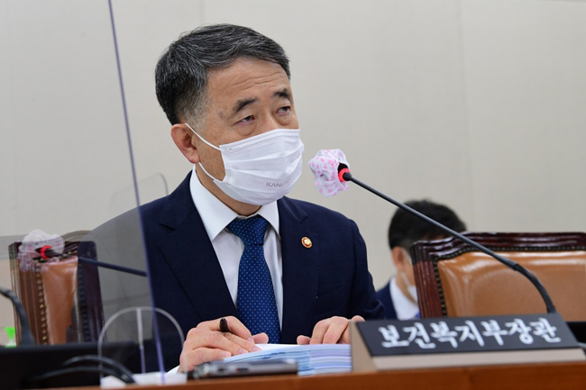 박능후 "의대 정원 확대 등 정부 의지 변함 없어"