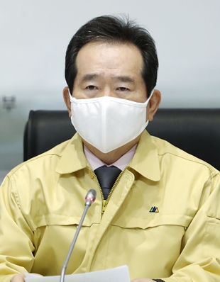 정세균 "K방역 위기...백신 접종까진 먼시간, 마스크 써달라"