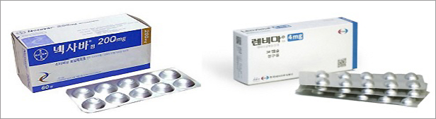 간암치료제 시장 요동…'넥사바' 25%↓·'렌비마' 87%↑