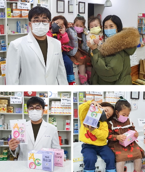 세 아이 아빠이자 약사, 소아용마스크 펀딩나선 사연