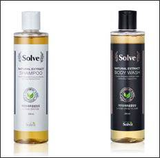 솔빛피앤에프, 약국 전용 솔브 샴푸·바디워시 출시