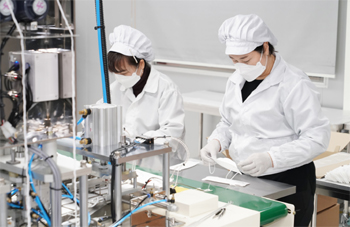 지자체 첫 '공공마스크' 공장 가동…취약계층 무상공급