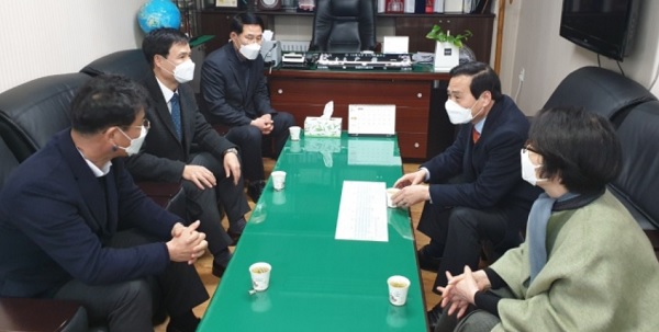 동대문구약, 신임 경찰서장과 상견례 겸한 간담회 가져