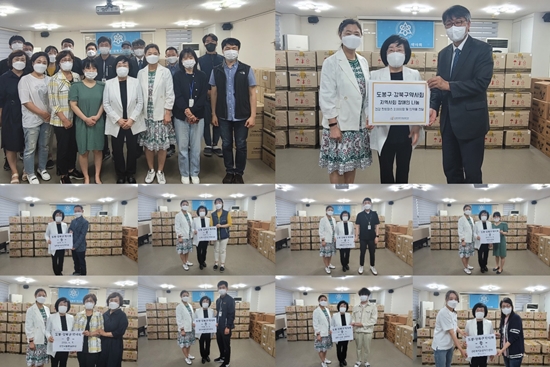 도봉·강북구약, 사회복지시설에 파스 2만개 지원