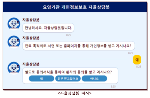 심평원, 개인정보 보호 '자율상담봇' 구축 운영