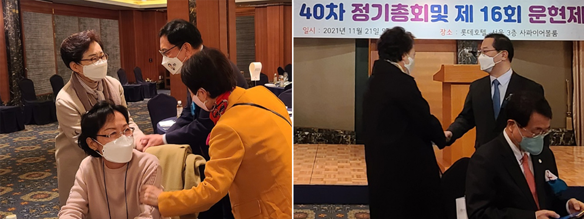 '식구·친정·누님집'…후보 7명, 덕성동문 총회 총집결