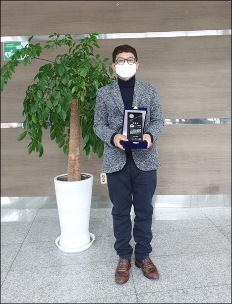 현대약품 민인홍 차장 '천안 유공시민 표창'