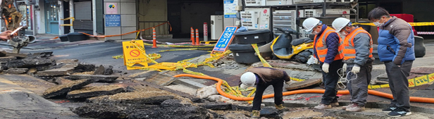 '땅꺼짐'에 봉쇄된 일산상가 의원 비대면진료 '논란'