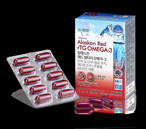 부광약품, '알래스칸 알티지 레드오메가3' 출시